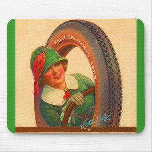 Lotta Miles Kelly-Springfields Reifenmaskottchen Mousepad