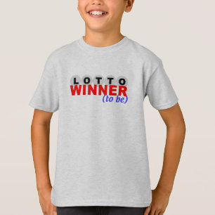 Lotto Gewinner Shirt - wählen Sie Stil & Farbe