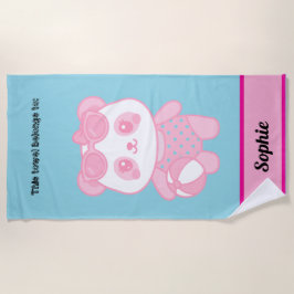 Lottus on the beach strandtuch