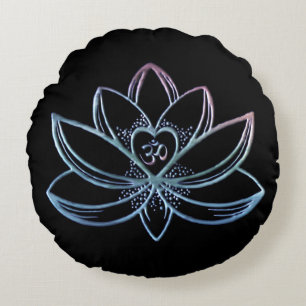 Lotus 1 rundes kissen