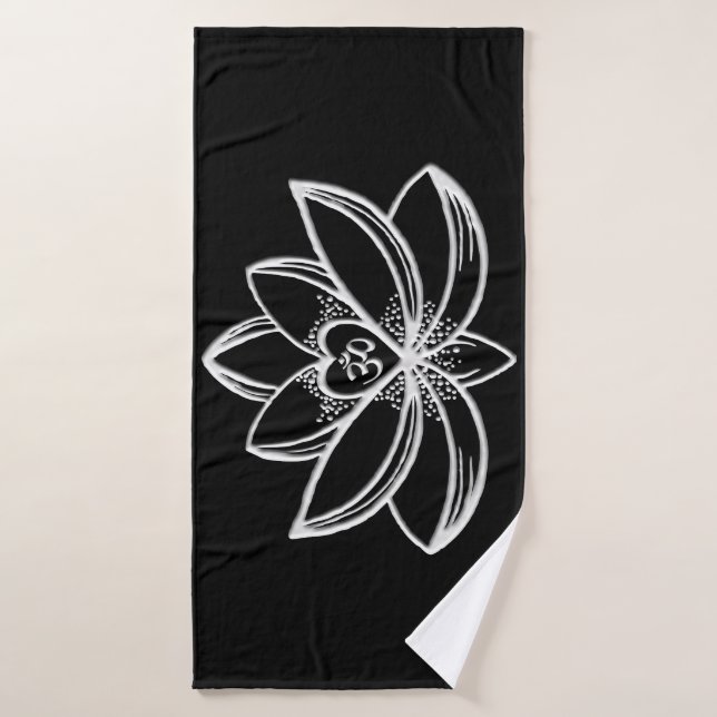 Lotus 3 badehandtuch (Badehandtuch)