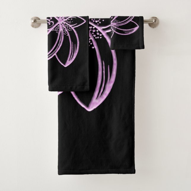 Lotus 5 badhandtuch set (Insitu)