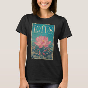 LOTUS – Luxus-Botanik-Editorialposter T-Shirt