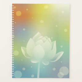 Lotus Awakening Hardcover Daily Planner Planer