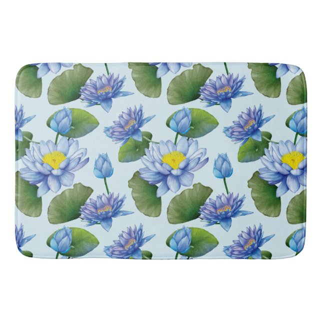 Lotus Bath Mat Badematte (Vorderseite)