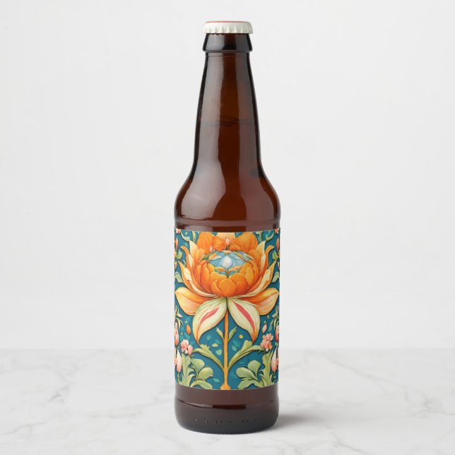 Lotus Bierflaschenetikett (Vorderseite)
