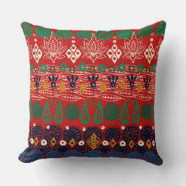 Lotus block Christmas Kissen