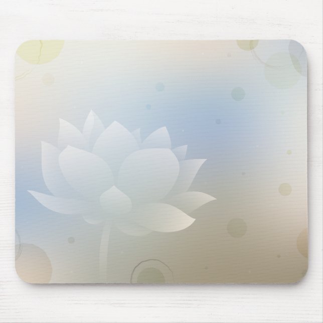 Lotus Bloom Mouse Pad Mousepad (Vorne)