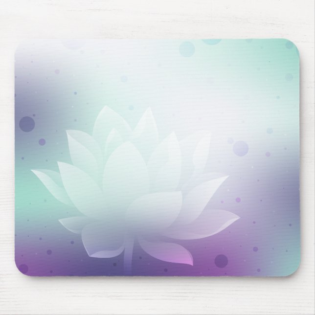 Lotus Bloom Mouse Pad Mousepad (Vorne)