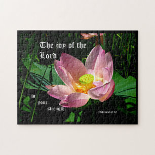 Lotus Blossom Nehemiah 8:10