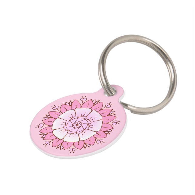 Lotus Blume Blumenart Rosa Haustiermarke (Seite)