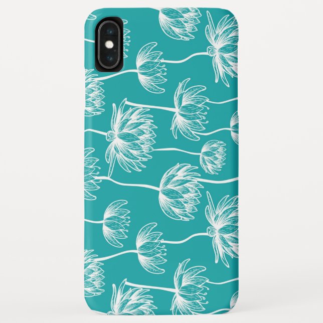 Lotus-Blume Case-Mate iPhone Hülle (Rückseite)