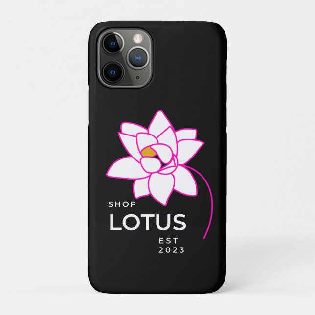 LOTUS-Blume Case-Mate iPhone Hülle (Rückseite)