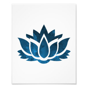 Lotus-Blume Fotodruck