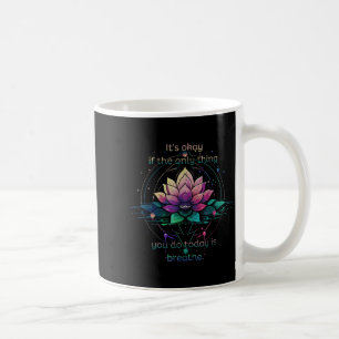Lotus Blume ist in Ordnung, wenn das einzige, was Kaffeetasse