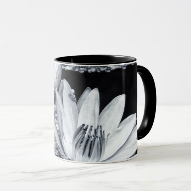 Lotus Blume Kaffee/Tee Tasse (VorderseiteRechts)