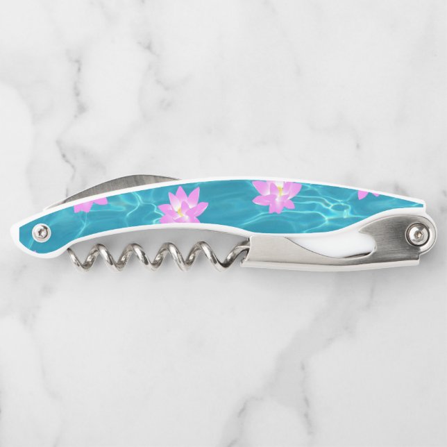 Lotus Blume Kellnermesser (Rückseite)