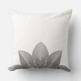 Lotus Blume Kissen