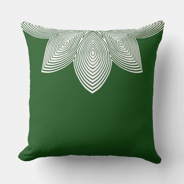 Lotus Blume Kissen (Vorderseite)