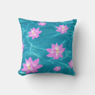 Lotus Blume Kissen