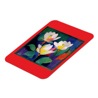 Lotus Blume Magnet
