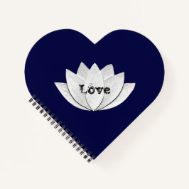 Lotus-Blume Notizbuch