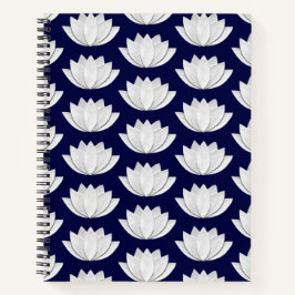 Lotus-Blume Notizbuch