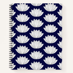 Lotus-Blume Notizbuch