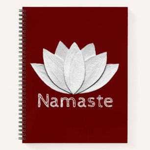 Lotus-Blume Notizbuch