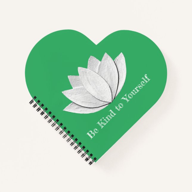 Lotus-Blume Notizbuch (Vorderseite)