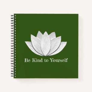 Lotus-Blume Notizbuch