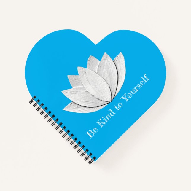 Lotus-Blume Notizbuch (Vorderseite)