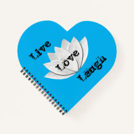 Lotus-Blume Notizbuch