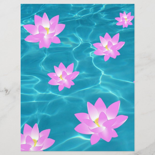 Lotus Blume Paper (Vorderseite)