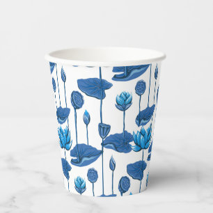 Lotus-Blume Pappbecher