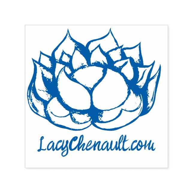 Lotus Blume Permastempel (Design)