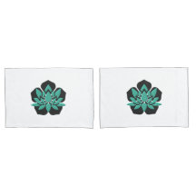 Lotus Blume Pillowcase Set