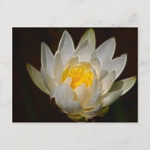 Lotus-Blume Postkarte