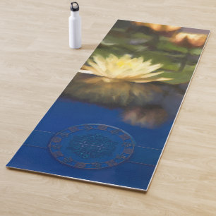 LOTUS BLUME RESPEKTION DER PERFEKTION YOGAMATTE