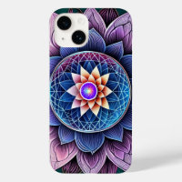 Lotus Blume Sacred Geometry Throat Chakra Reiki