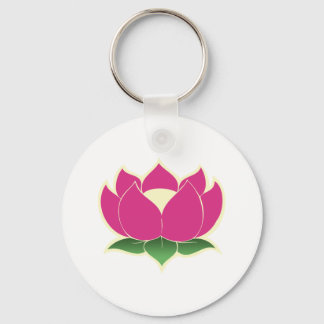Lotus Blume Schlüsselanhänger