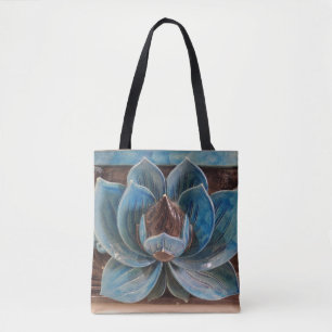 Lotus Blume Tote Bag Tasche