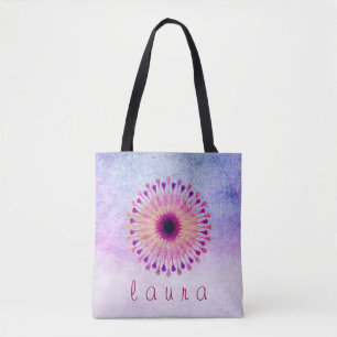 Lotus Blume Watercolor Wedding Bride Tasche