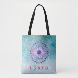Lotus Blume Watercolor Wedding Bride Tasche