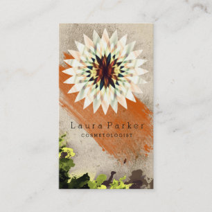 Lotus Blume Yoga Medizin Wellness-Center Holistisc Visitenkarte