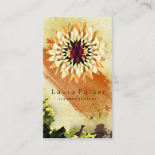 Lotus Blume Yoga Medizin Wellness-Center Holistisc Visitenkarte