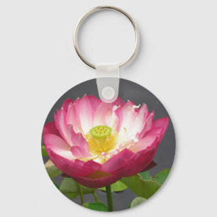 LOTUS-BLÜTEN-SCHLÜSSELkette Schlüsselanhänger