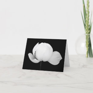 Lotus Bud Dankeskarte