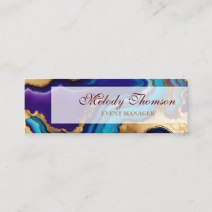 Lotus, Carte de visite, Taille : Mini, 7,6 cm x 2,