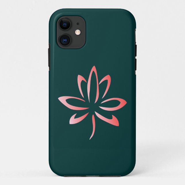 Lotus Case-Mate iPhone Hülle (Rückseite)